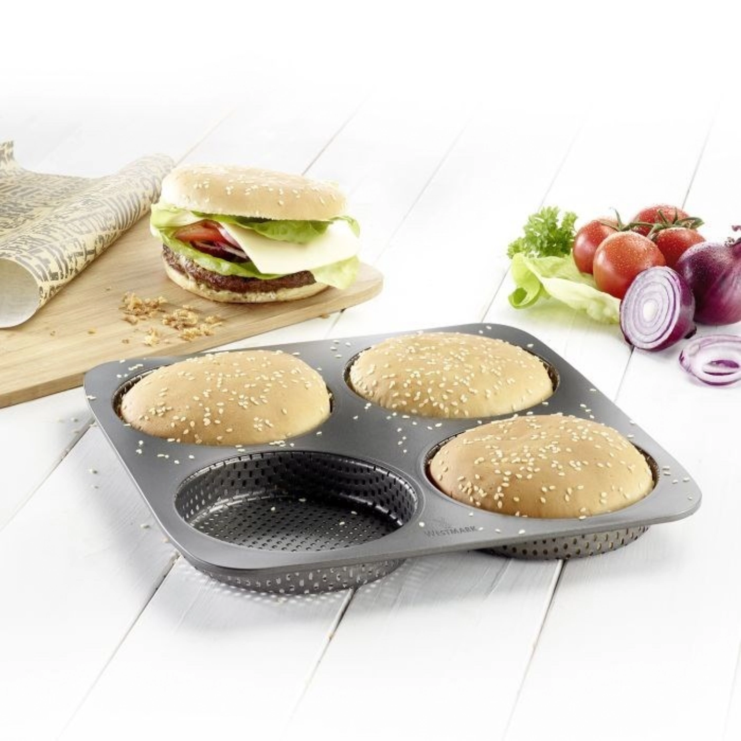 Big Burger Brötchen Backform