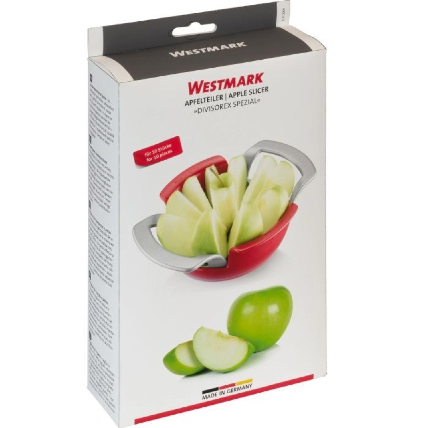Coupe-pommes et poires avec base de coupe ´divisorex-spezial