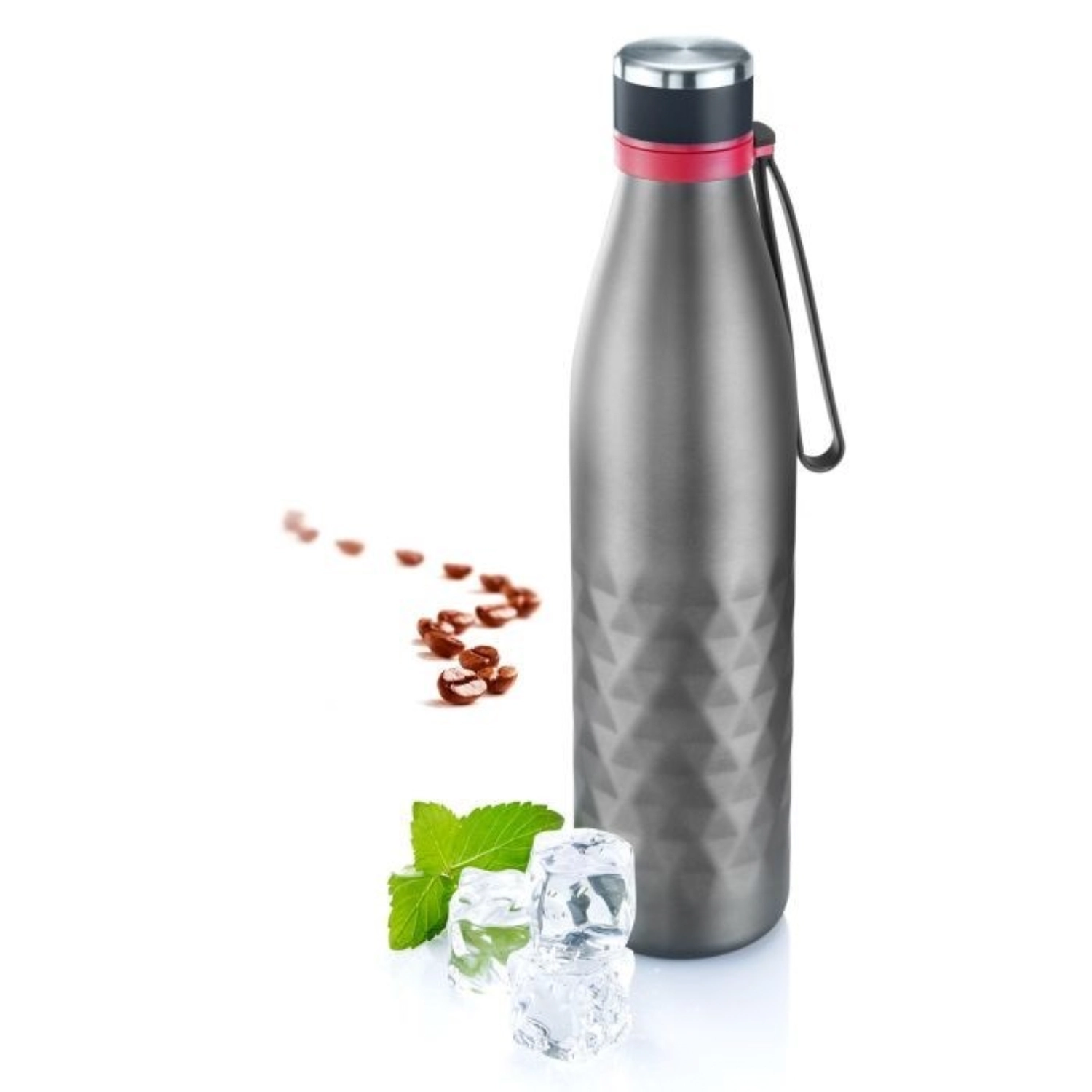 Bouteille isotherme ´viva´, 1000 ml, gris