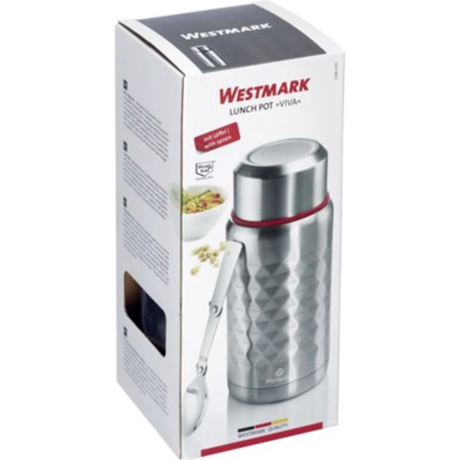 Lunch pot viva, 0,75l, argent
