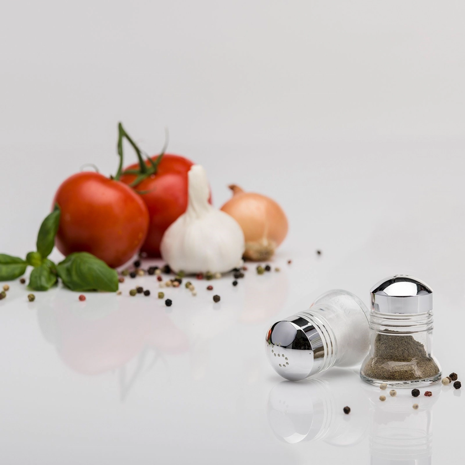 Display 12 Stk. Pfefferstreuer Paris-Chrome