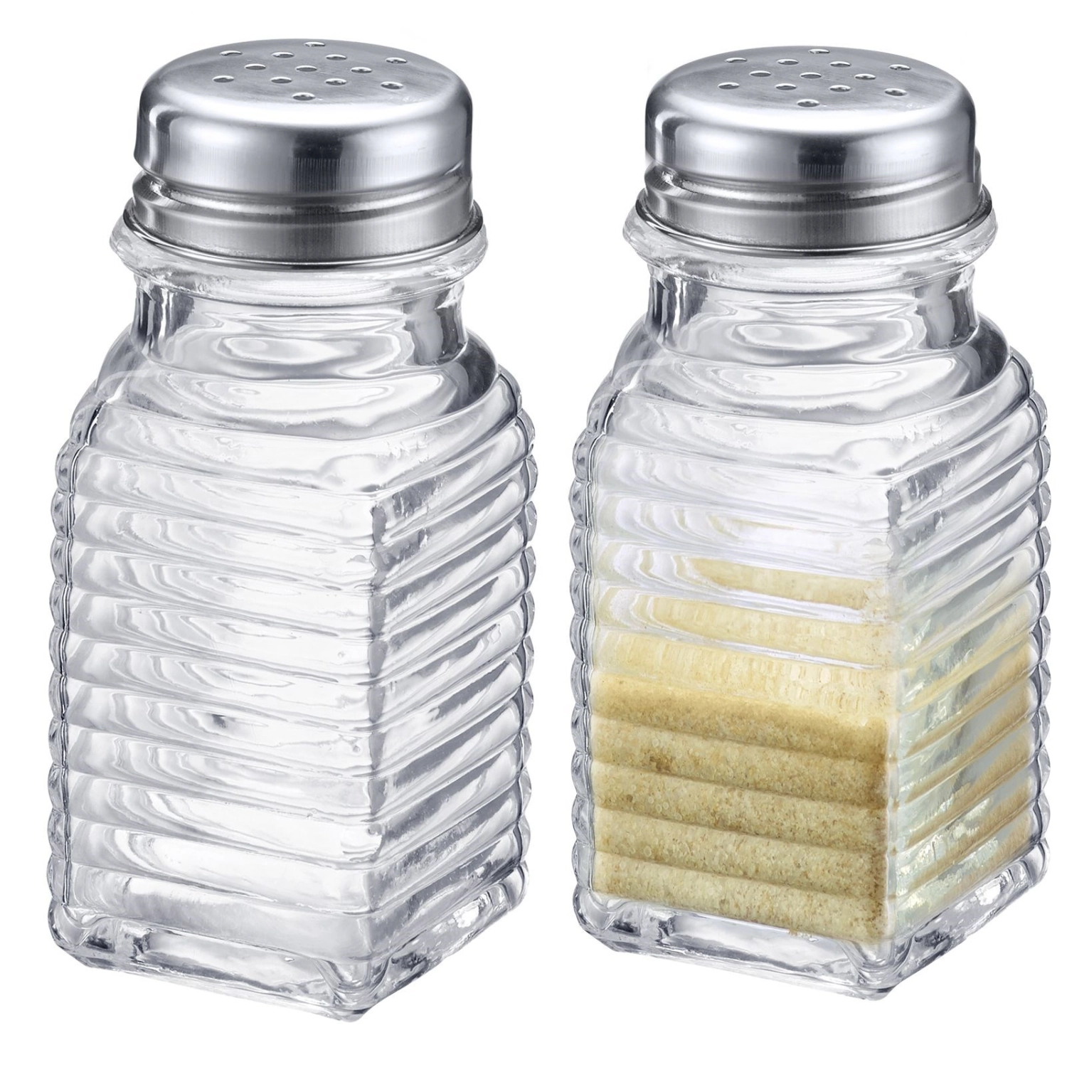 2 pcs. set saupoudreur universel porto