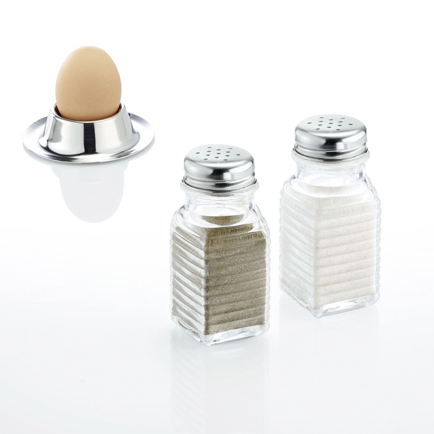 2 pcs. set saupoudreur universel porto