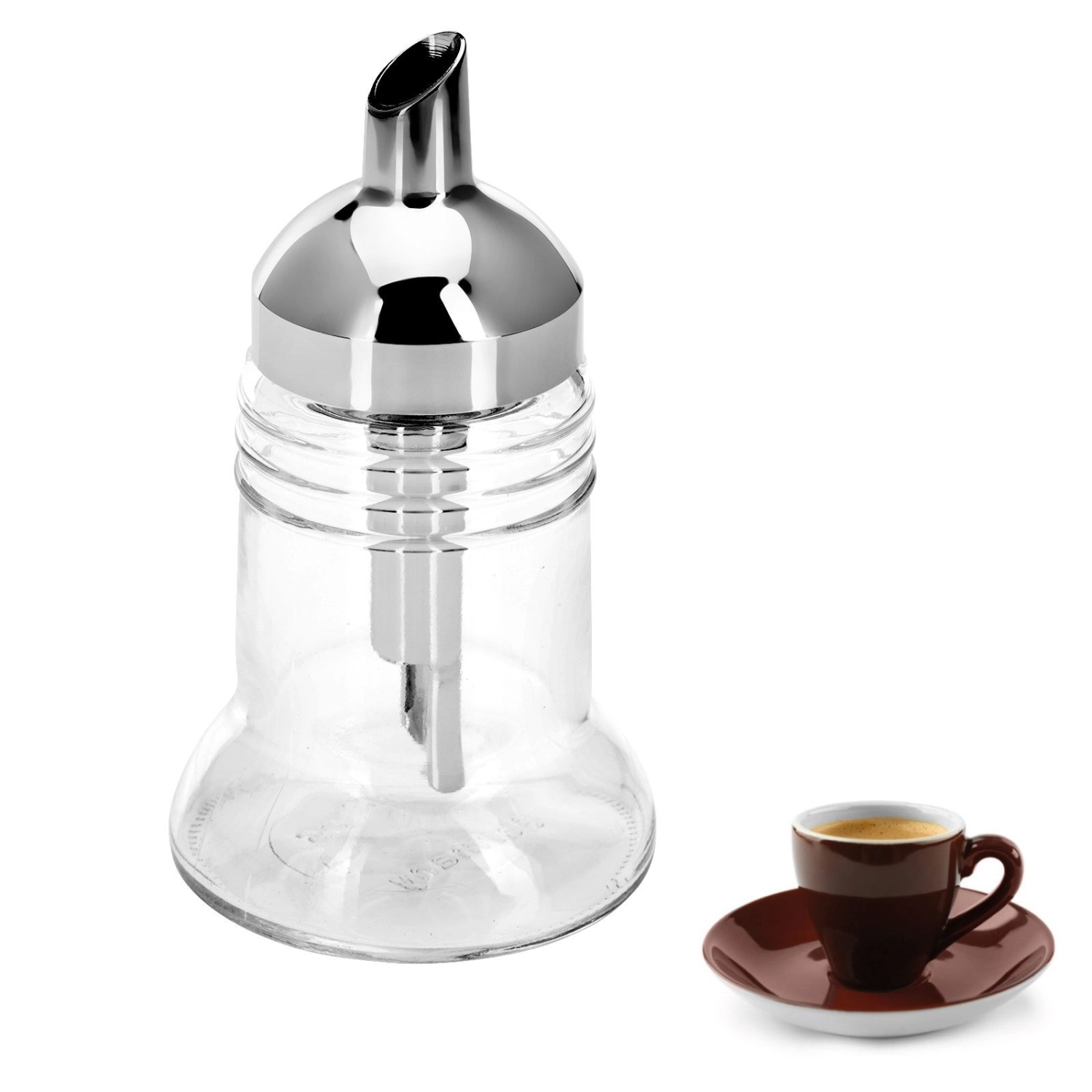 Display 6 Stk. Paris-Chrome Zuckerdosierer