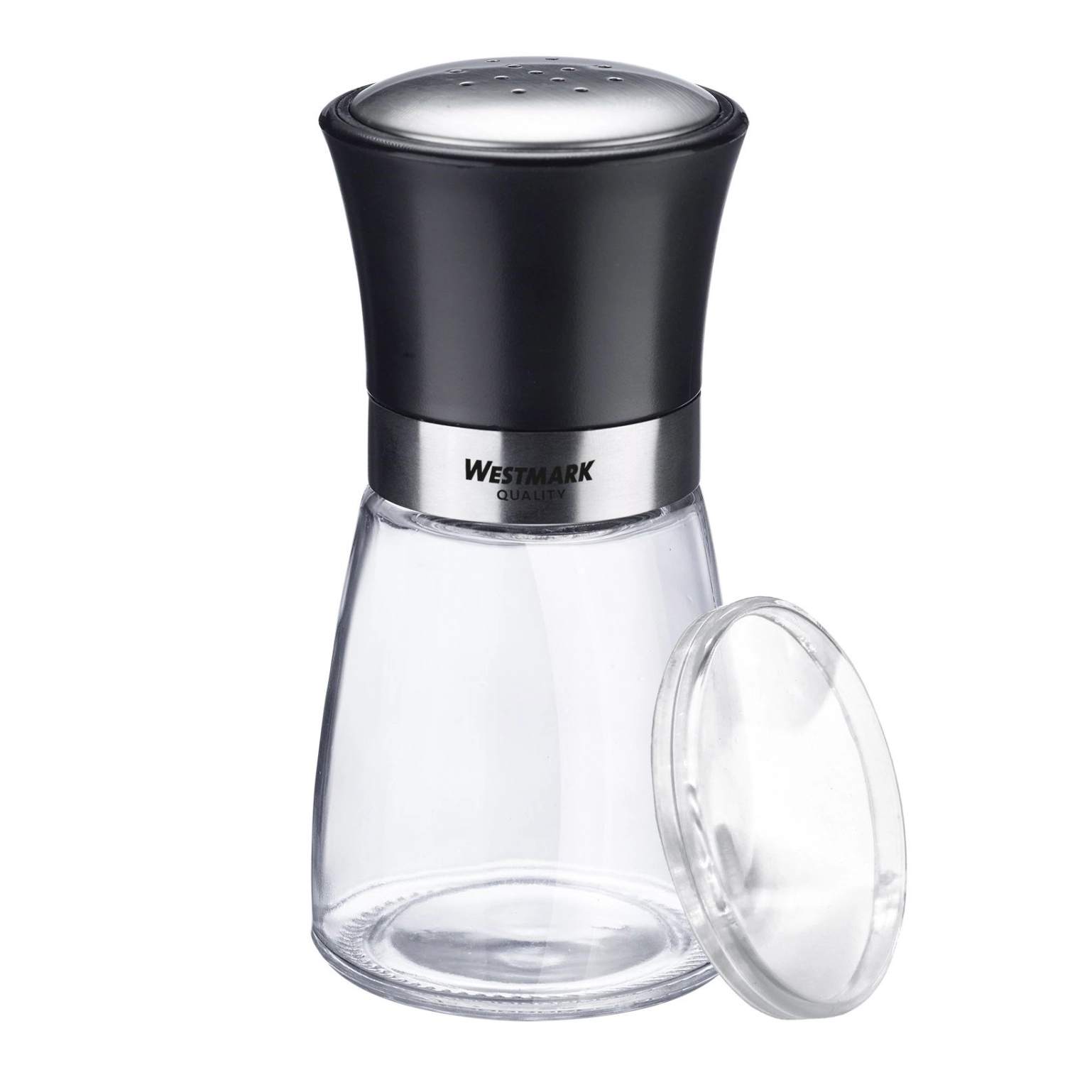 Présentoir 6 pcs. distributeur d'épices, fin blacky