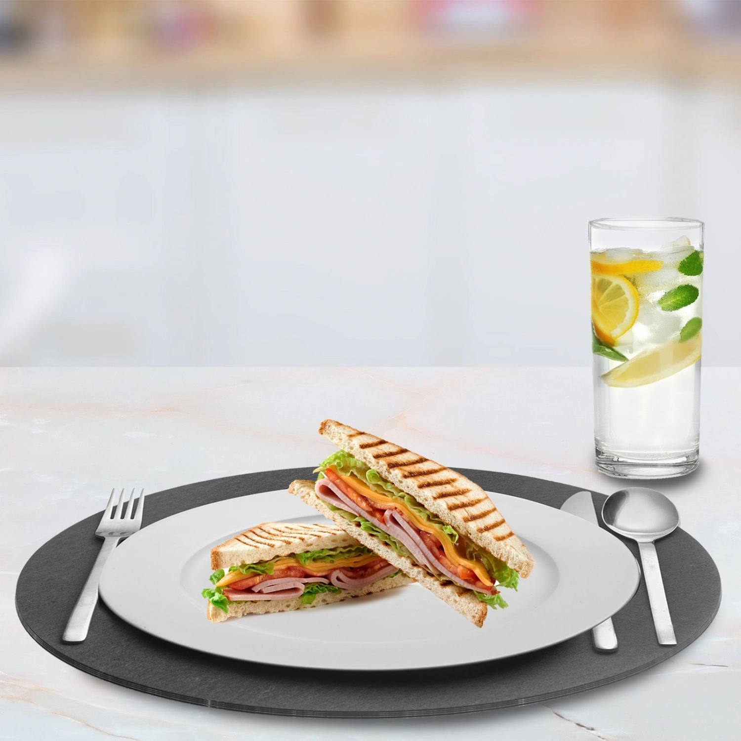 4er Set Tischsets Cozy