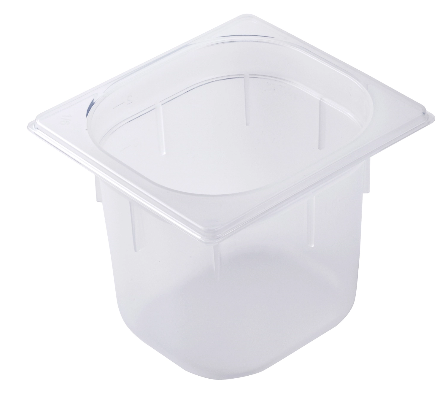 Bac gn 1/6 150 polypropylène 17.6x16.2cm h15cm