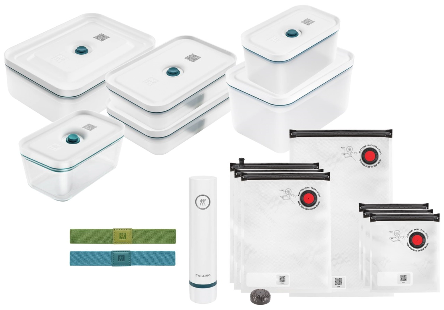 16pcs. Fresh & Save La Mer Kit de démarrage sous vide, M/L