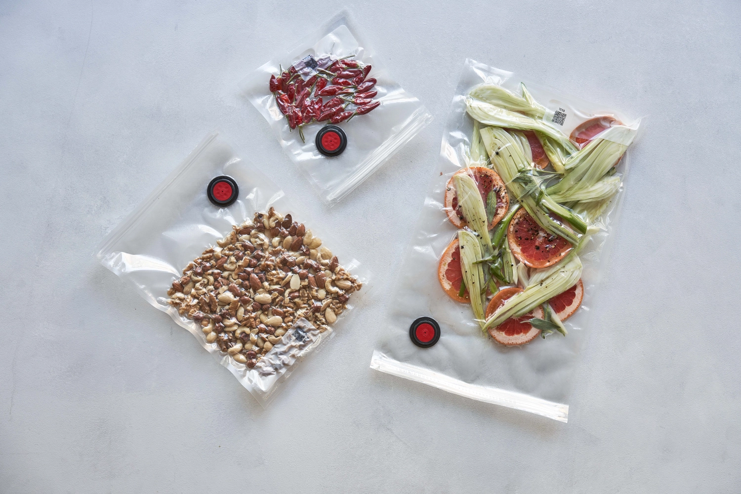 3pcs set de sacs sous vide L