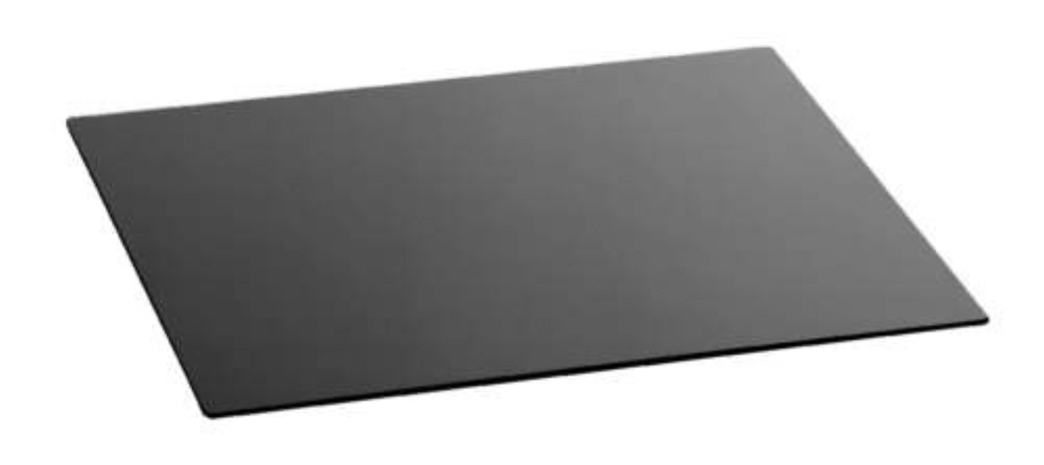 Glas-Buffetplatte, schwarz, gehärtet, 42x34x0.4cm