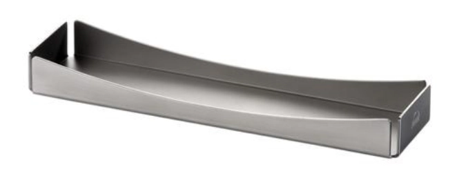 Plateau, acier inoxydable, satiné, 18.3x4.8x2cm