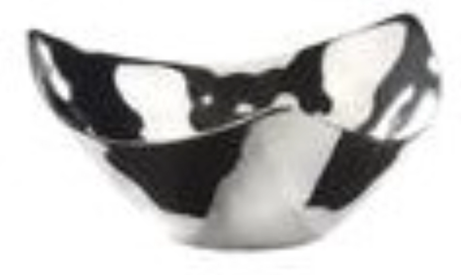 Bol triangulaire, acier inoxydable, martelé, D13cm, H6cm, 0.