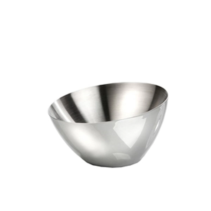 SHINE Coupe, inox satiné, D15.7cm, H6.7/8.8cm, 0.5L