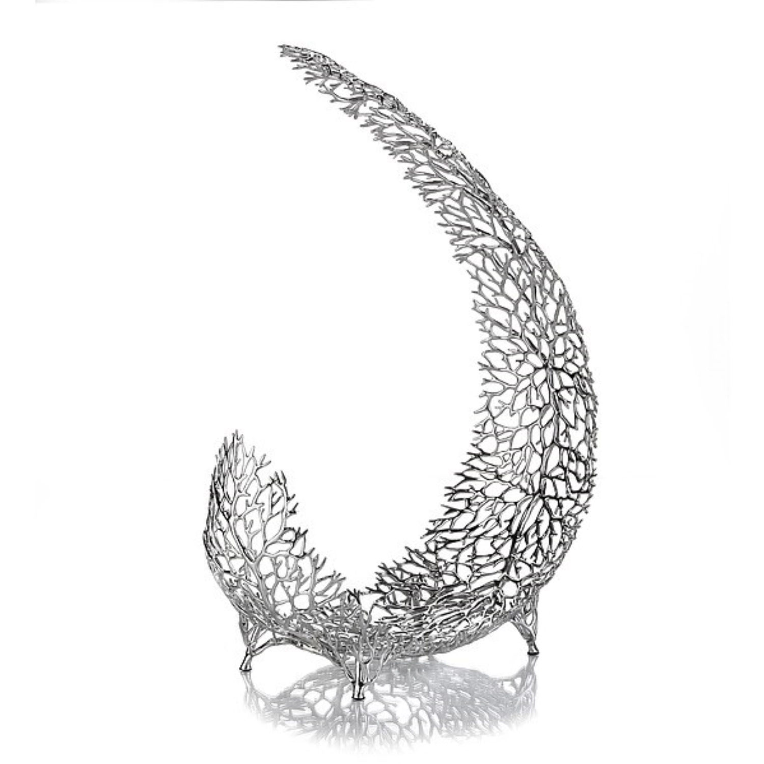 REEF Coupe/panier, alliage d'étain, 37x18.5x52cm