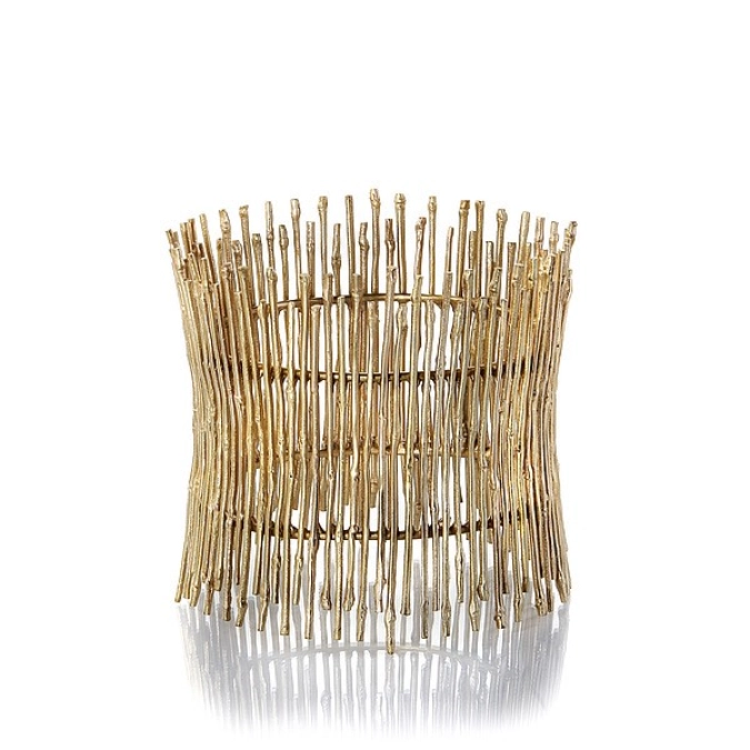 SOMNIA Buffetdisplay Messing, goldfarben D21.5cm, H20.5cm