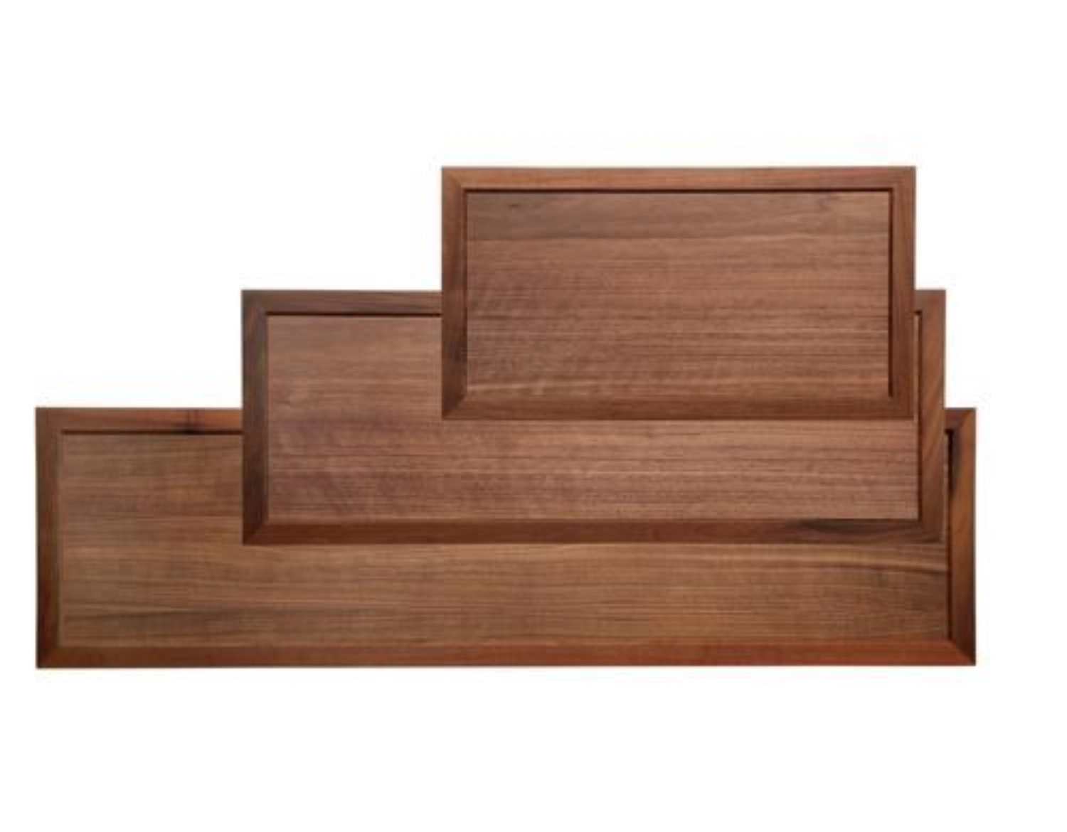 MODUL Basistablett Walnuss-Massivholz, 92.5x25.5x3.1cm