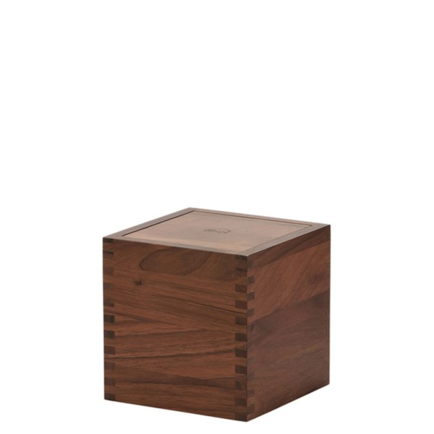 2er Set SOLID Buffetdisplay Walnussholz, 12x12x12cm