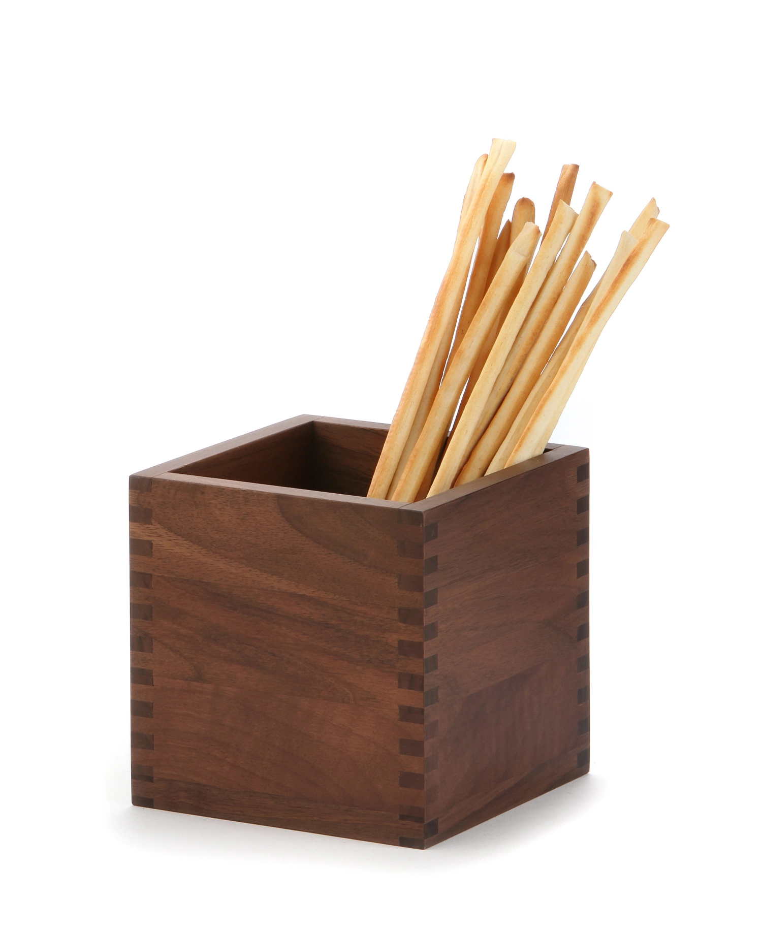 2er Set SOLID Buffetdisplay Walnussholz, 12x12x12cm