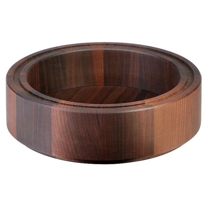 SOLID Coupe, noyer huilé, D29cm, H8.5cm