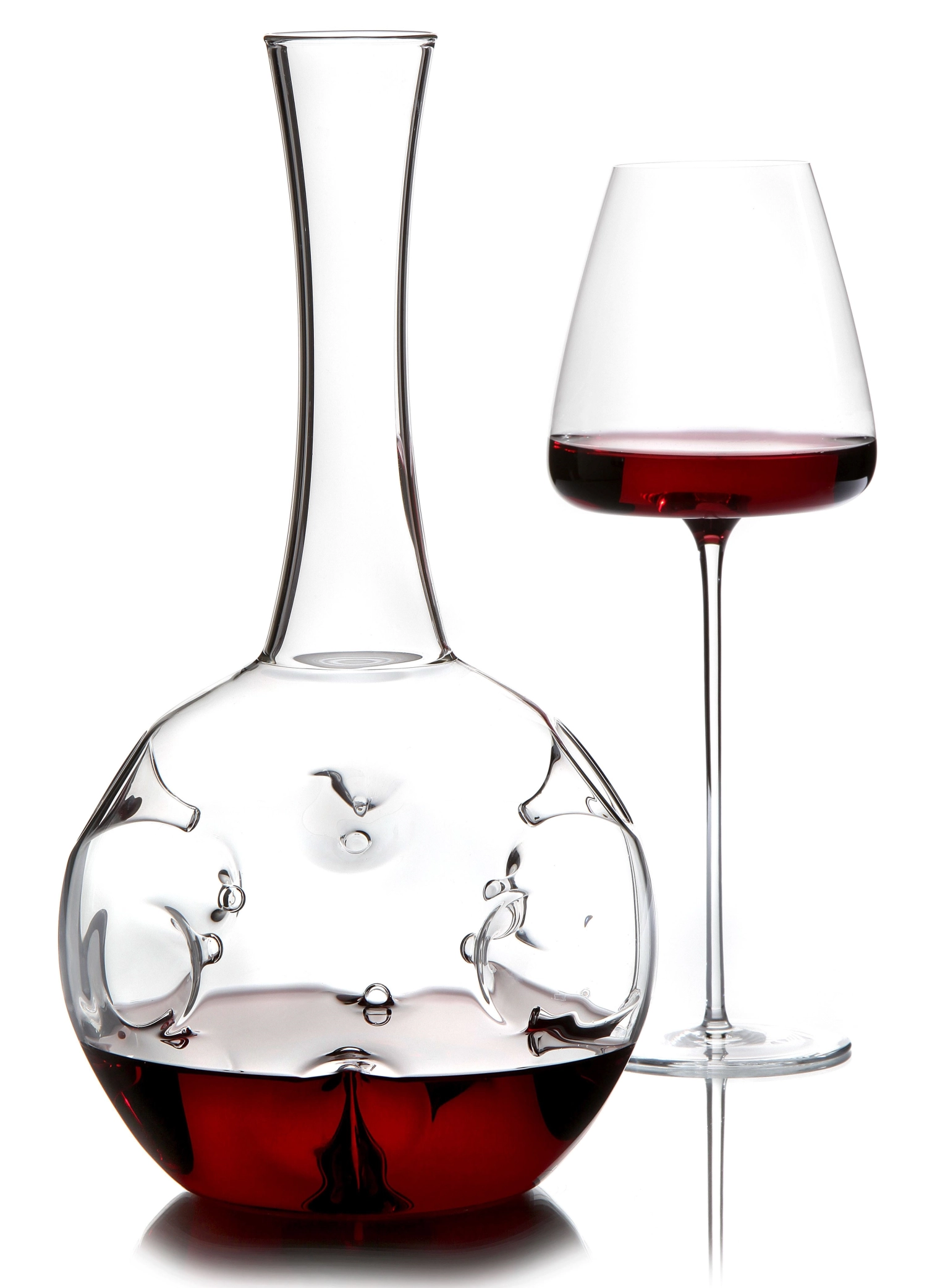 EDDY Décanteur/Carafe en verre borosilicaté D17cm, H33cm