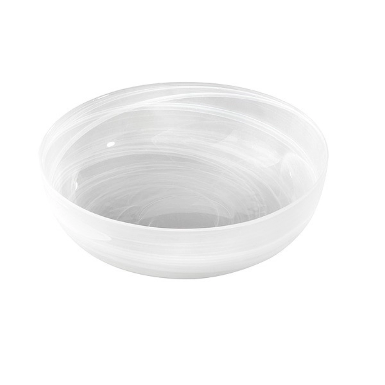Set de 4 coupes en verre UNIQUE, marbrées/satinées, 2.75L
