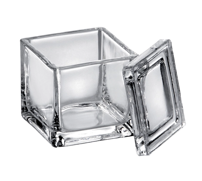 Set de 4 coupes en verre, transparent, 4.9x4.9x4.5cm, 0.05L