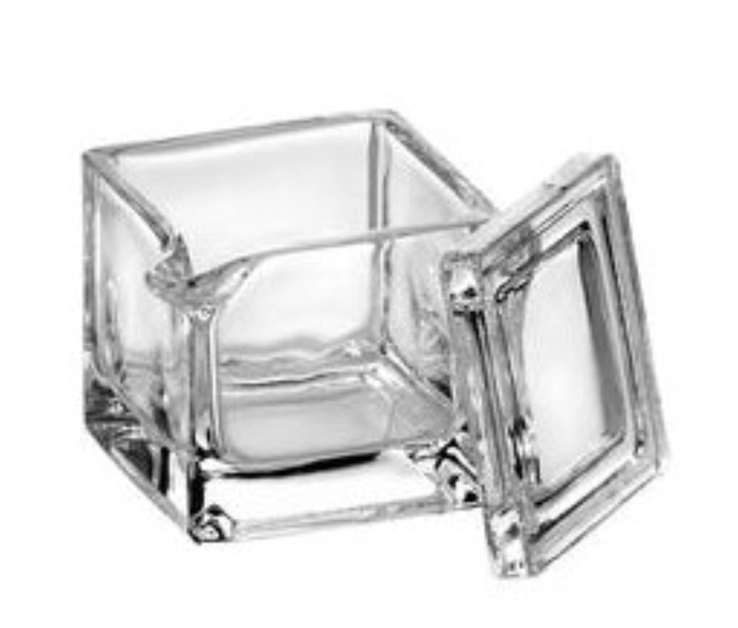 4er Set Glas-Giesser, klar, 4.9x4.9x4.5cm, 0.05L
