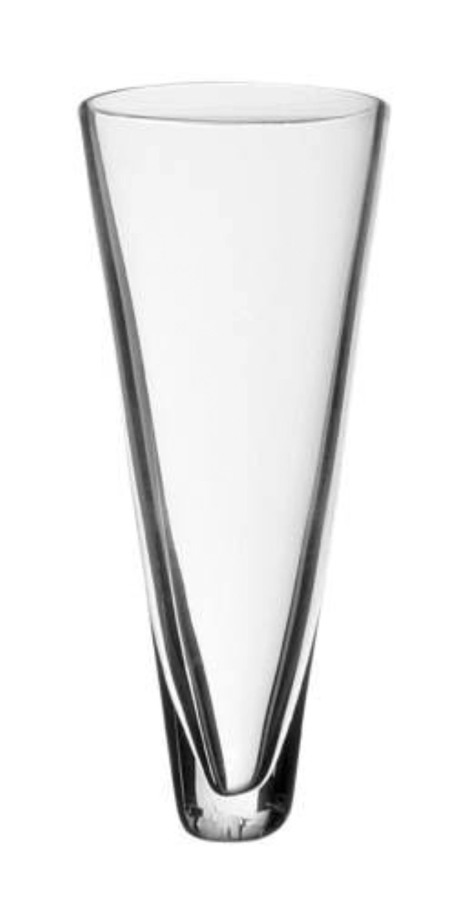 12er Set Tüte/Hörnchen, Klarglas, D3.5cm, H8cm, 0.03L