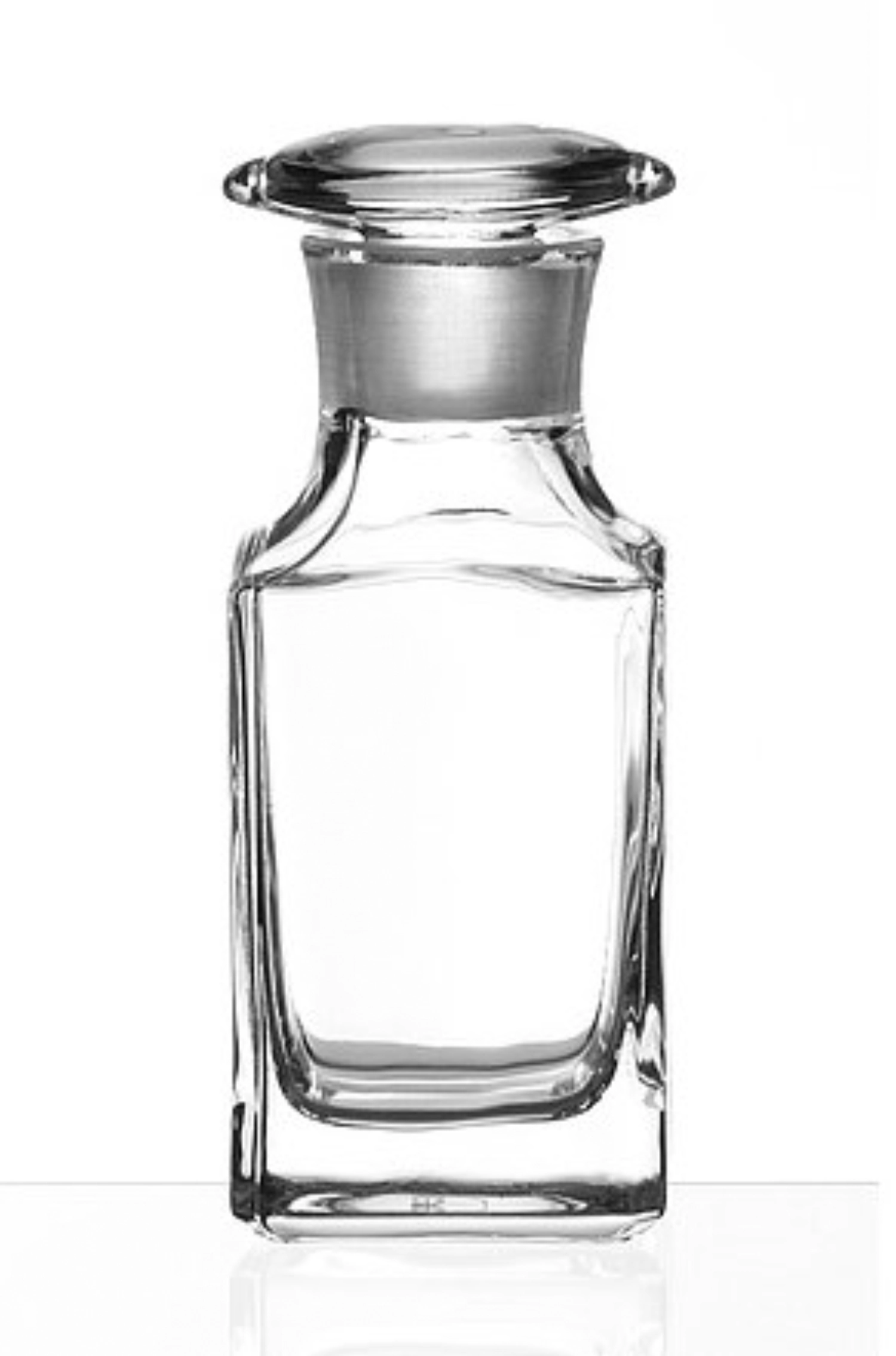 3er Set Flasche/Giesser mit Stopfen, 5x5x12.5cm, 0.12L