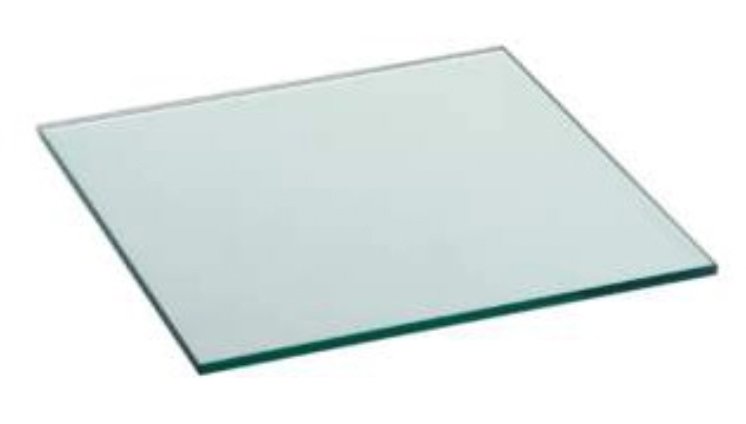 Glas-Buffetplatte, klar, gehärtet, 50x50x1cm