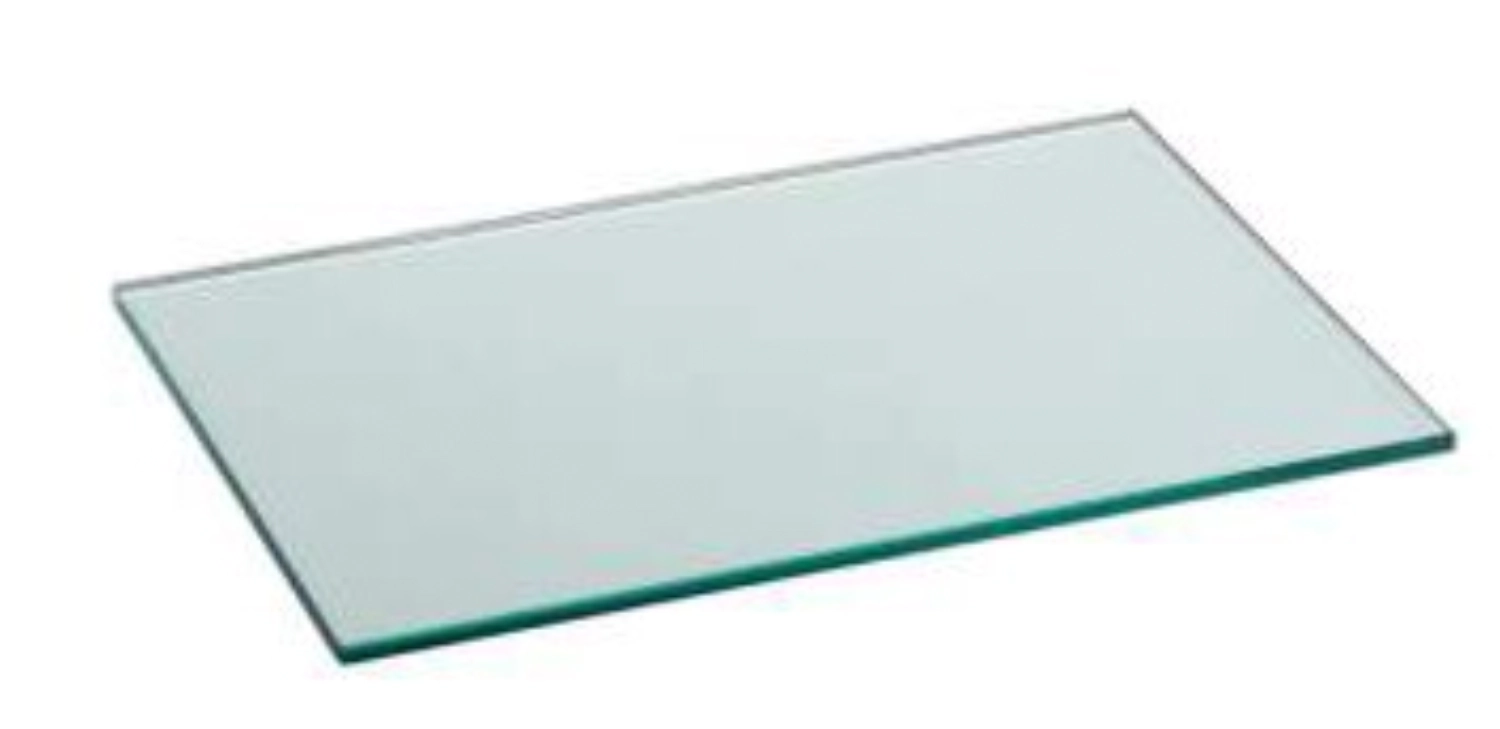 Glas-Buffetplatte, klar, gehärtet, 50x42x1cm