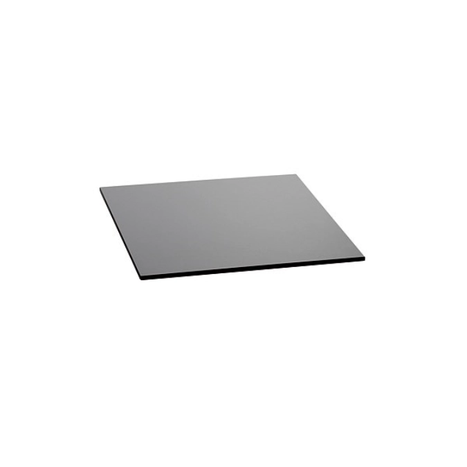 Buffetplatte Schichtstoff, dunkelgrau, 50x42x0.8cm