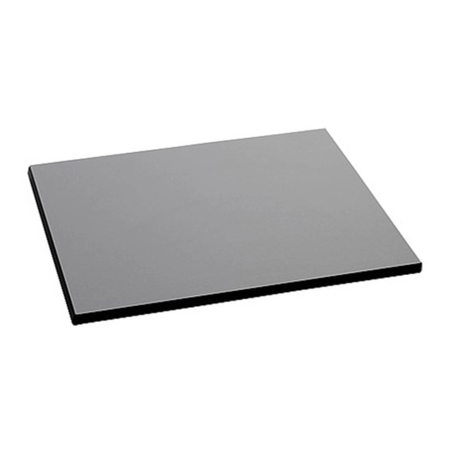 Buffetplatte Schichtstoff, dunkelgrau, 34x34x0.8cm