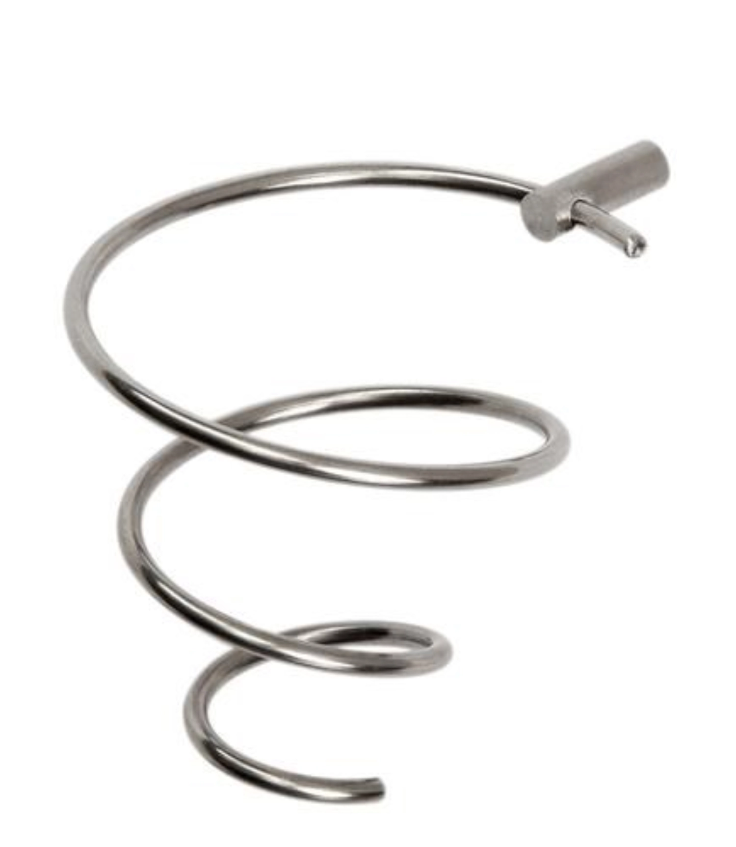 10er Set Aufsatz Spirale, Edelstahl, poliert, D4.5/2cm