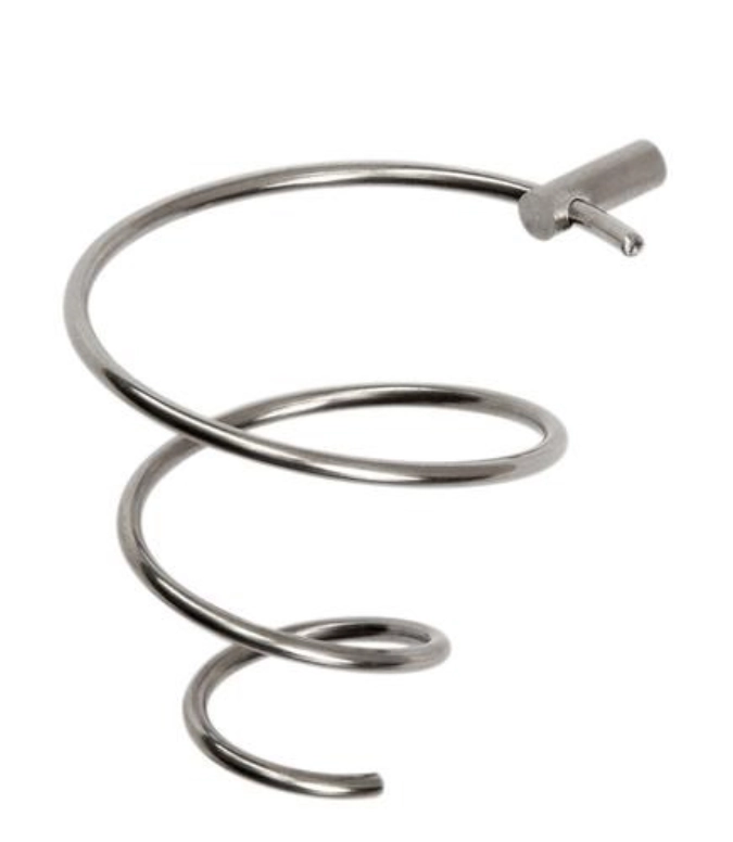 10er Set Aufsatz Spirale, Edelstahl, poliert, D4.5/2cm