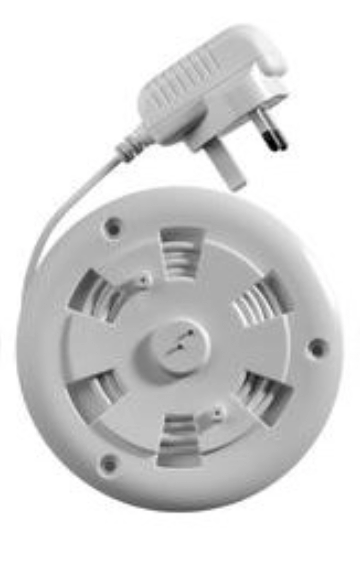 Ladestation m. UK-Netzteil, D:13cm, H:2cm