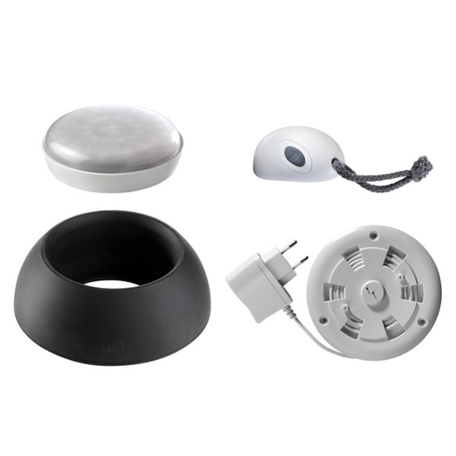 4tlg. Basisring mit LED-Leuchte