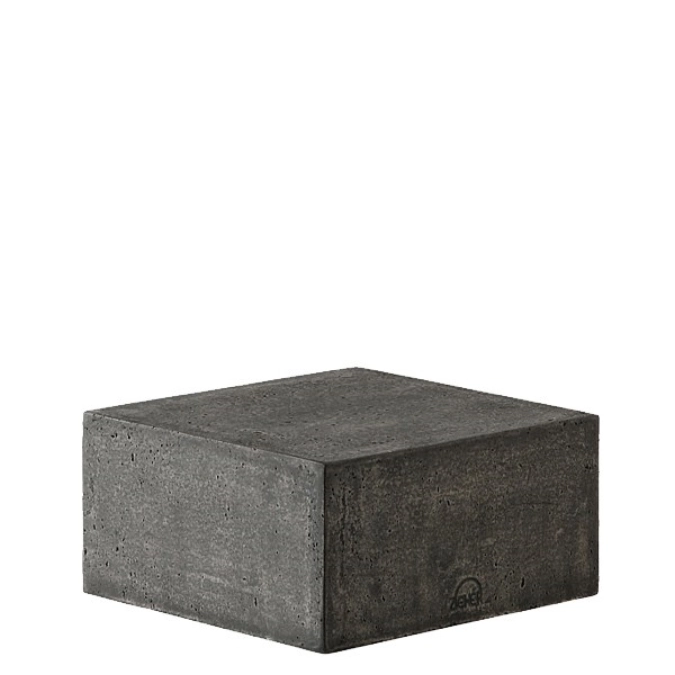 KONKRET! Buffetdisplay, dunkelgrau, 24x24cm, H12cm