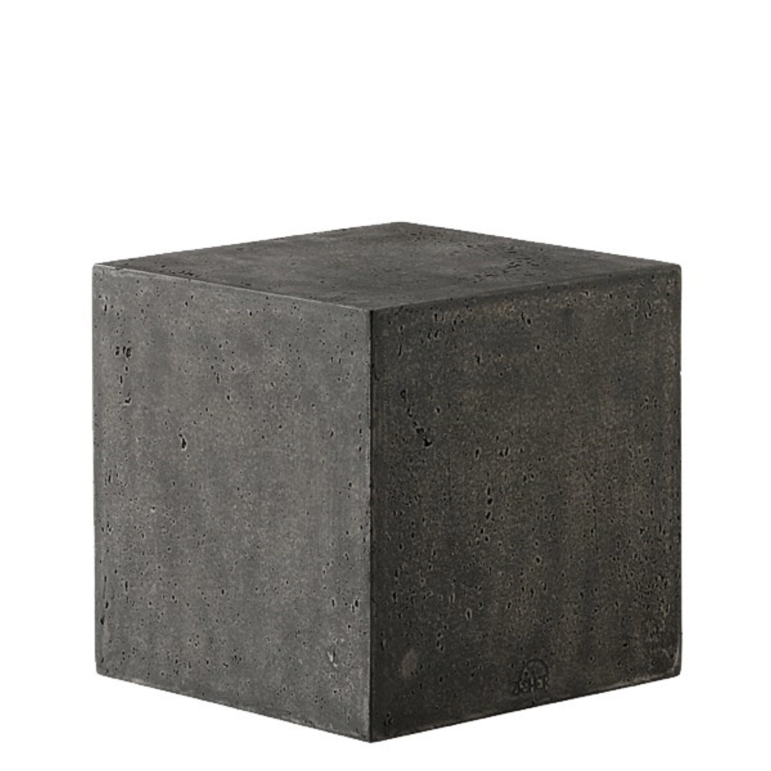 KONKRET! Buffetdisplay, dunkelgrau, 24x24cm, H24cm