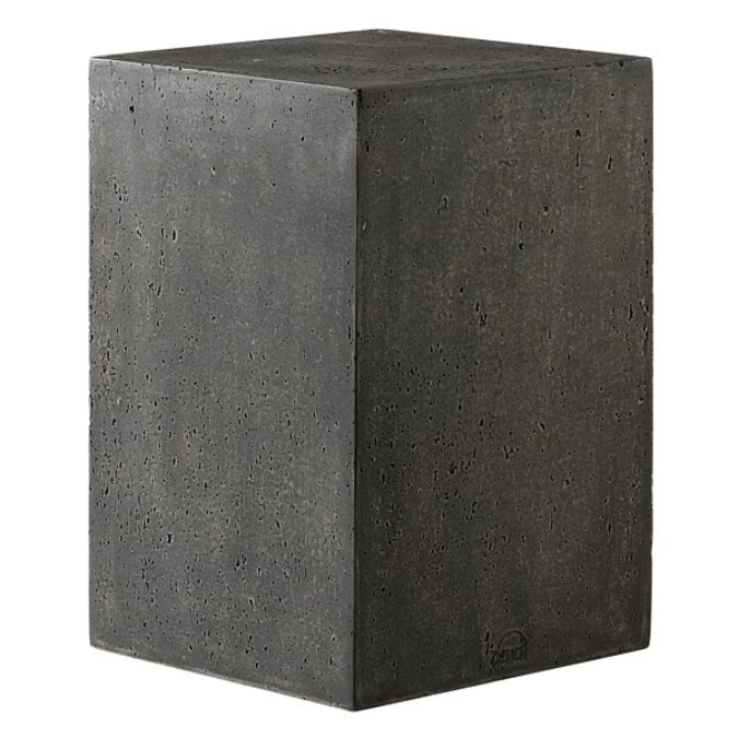 KONKRET! Buffetdisplay, dunkelgrau, 24x24cm, H36cm
