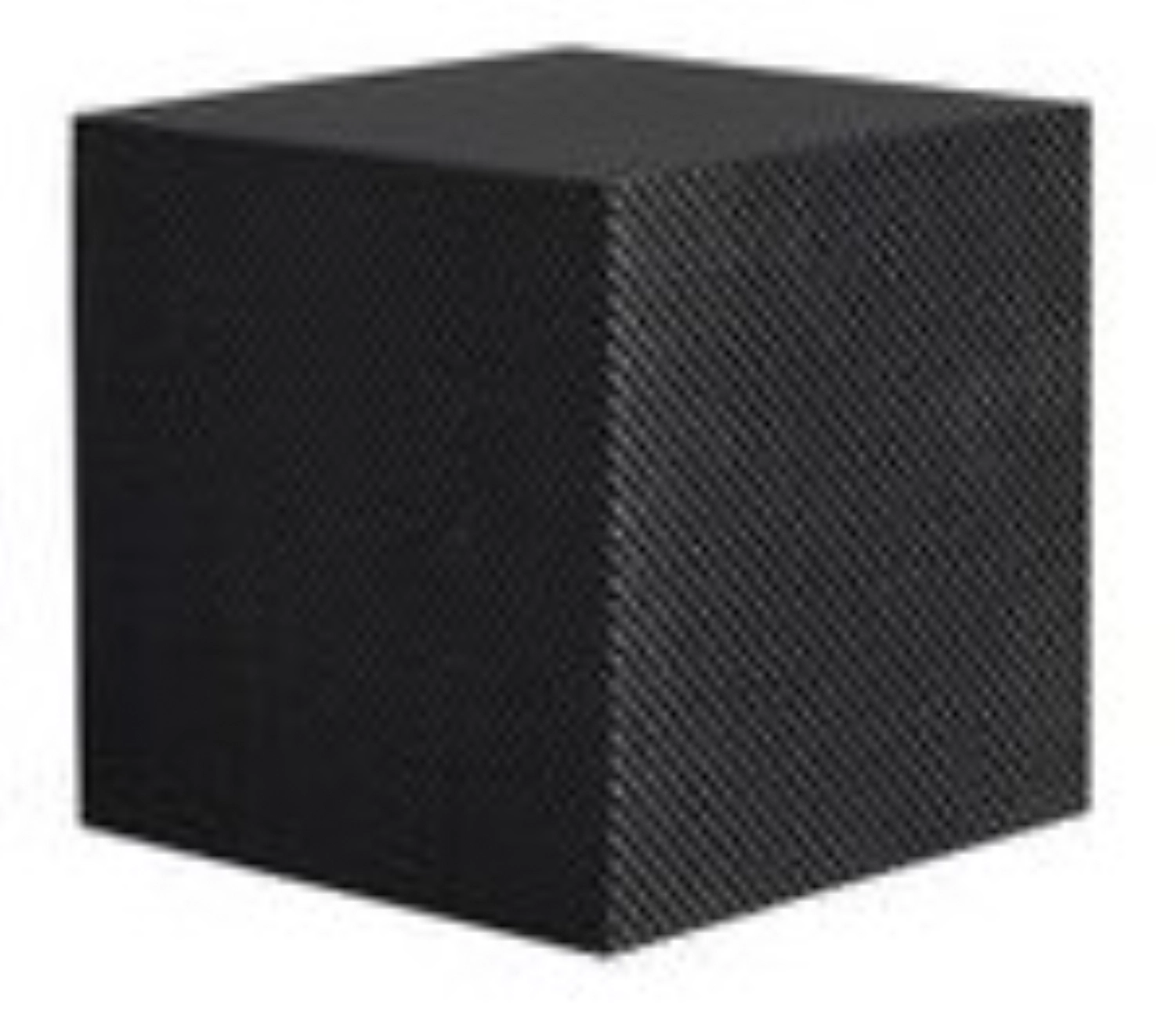 Buffetdisplay V12 Carbon, schwarz, 20x20cm, H16cm