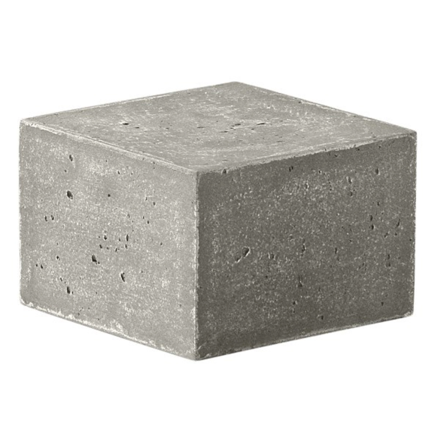 2er Set KONKRET! Buffetdisplay, hellgrau, 12x12cm, H8cm