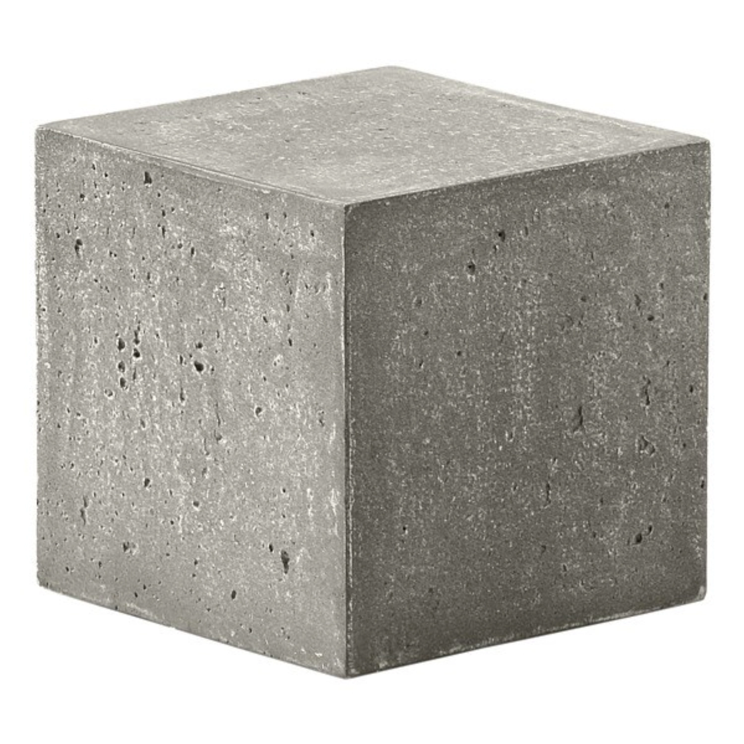 2er Set KONKRET! Buffetdisplay, hellgrau, 12x12cm, H12cm