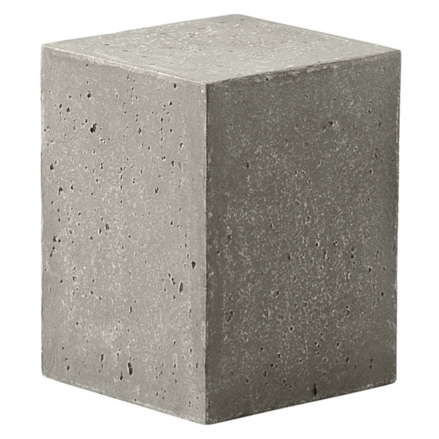2er Set KONKRET! Buffetdisplay, hellgrau, 12x12cm, H16cm