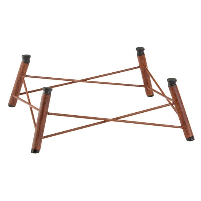 CROSSLINE Présentoir de buffet, acier, rouille véritable 41.