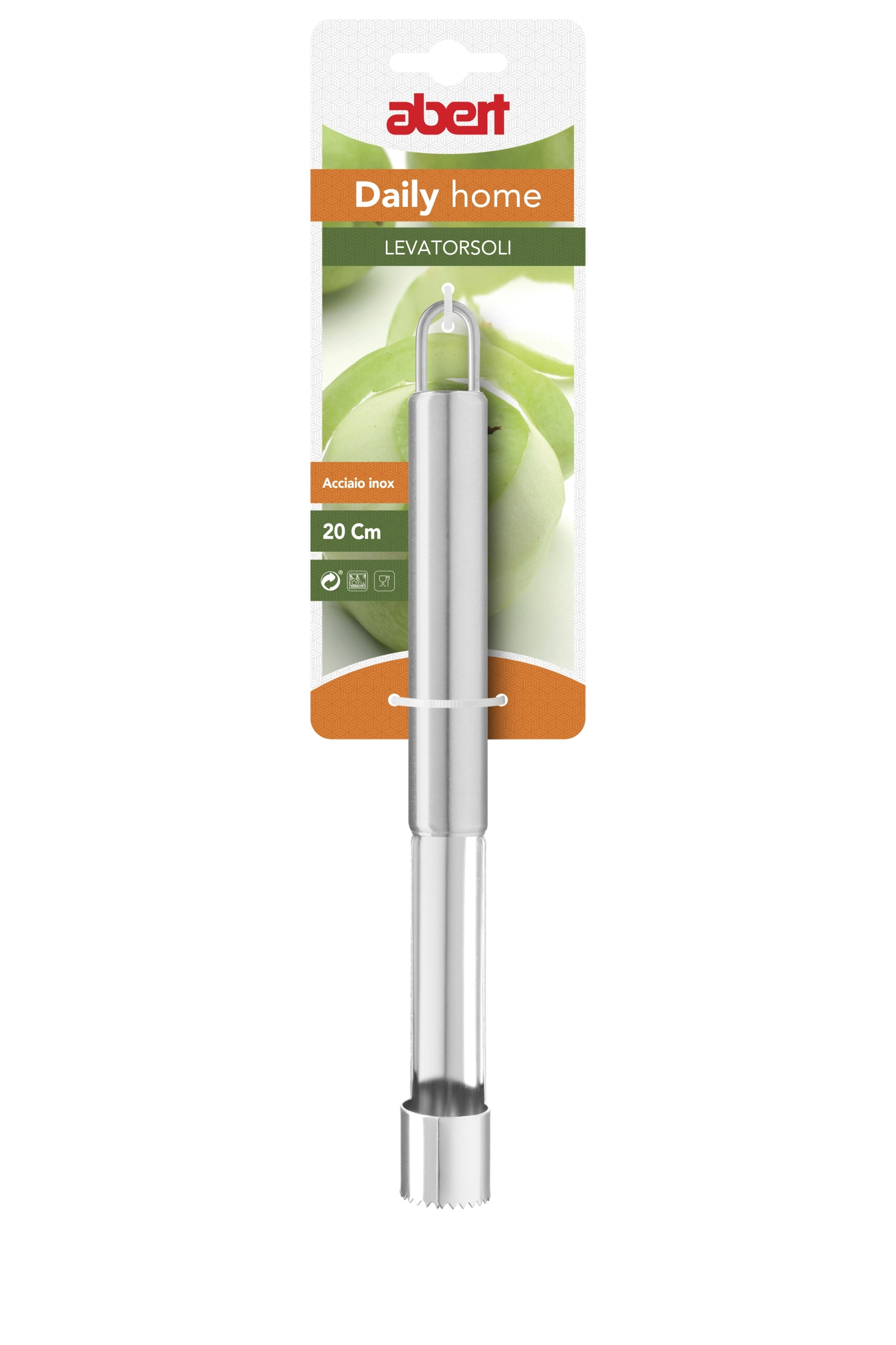 Daily home emporte-pomme en acier inoxydable 20.2cm