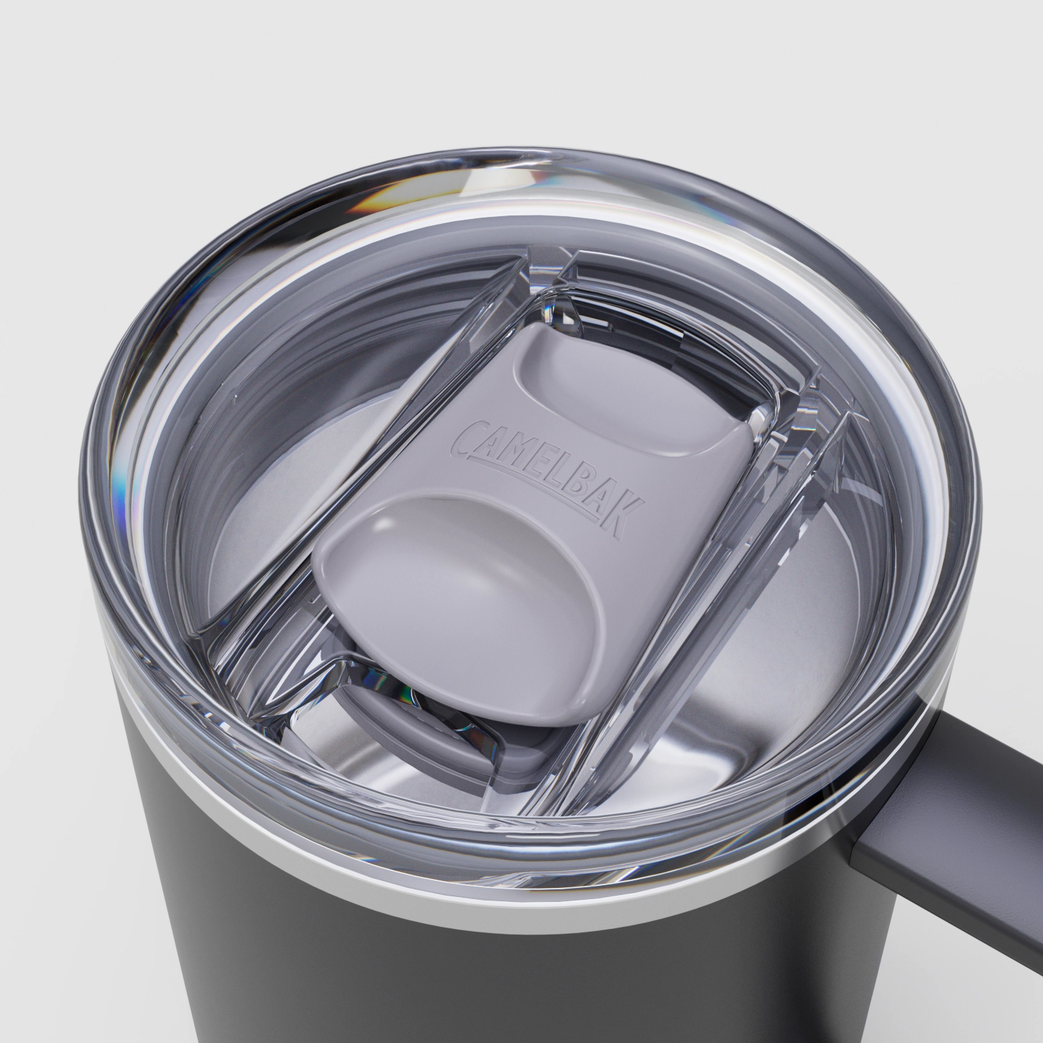 Thrive mug v.i. bottle 0.5l, noir