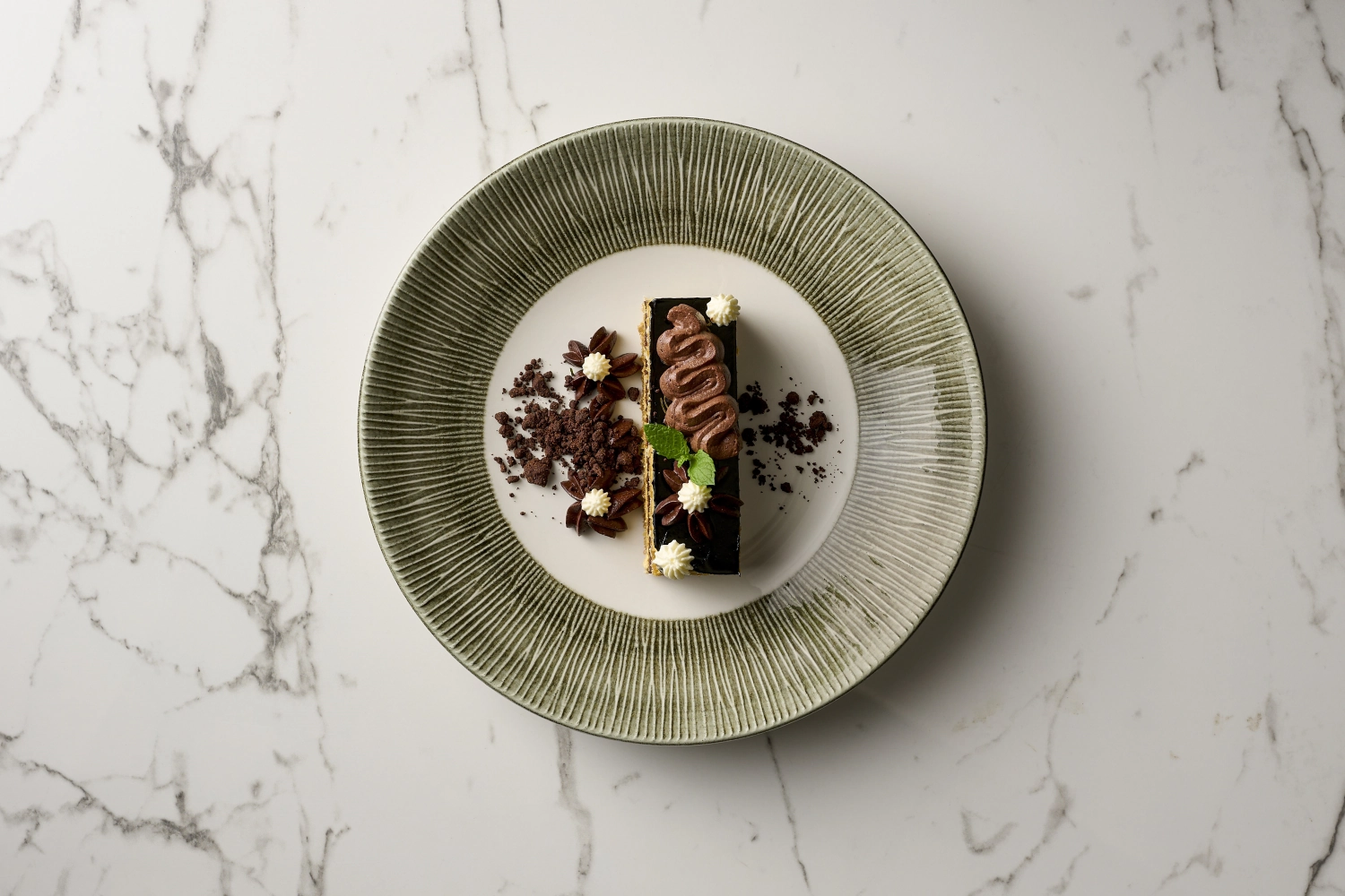 Bamboo Spinwash Alpine Coupe Assiette creuse