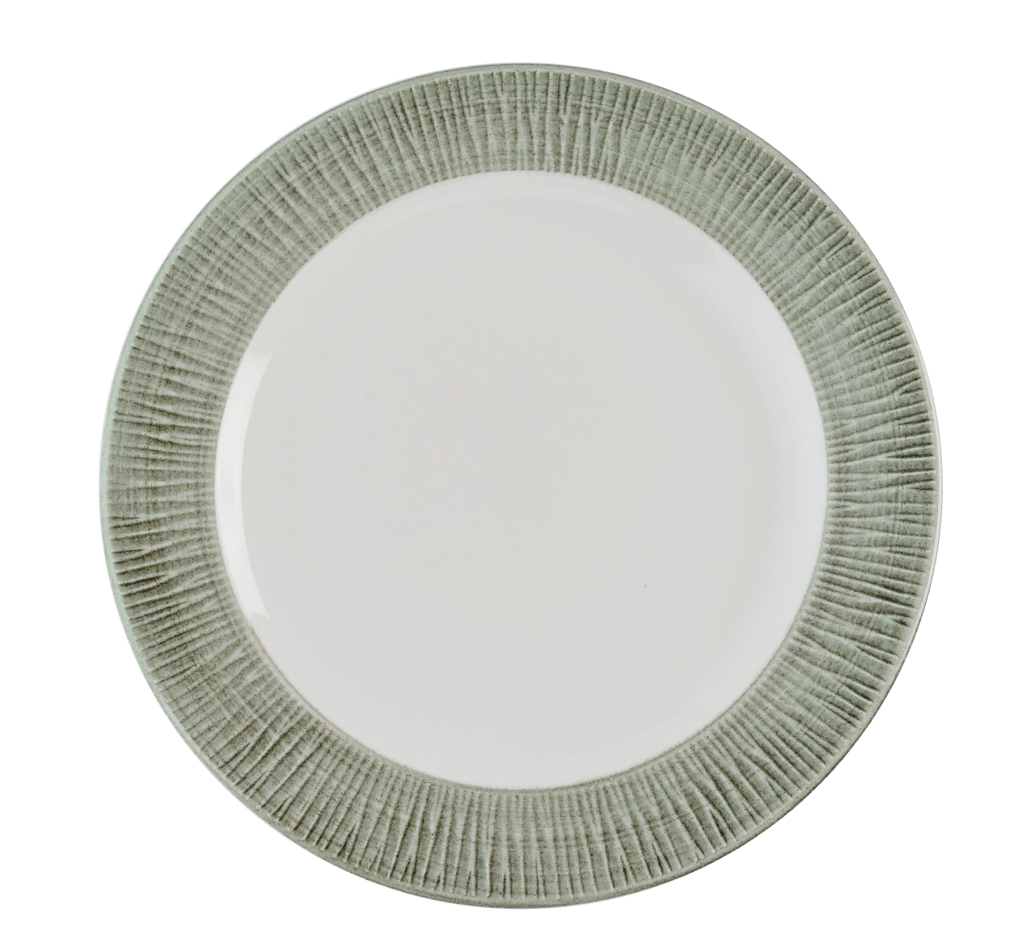 Bamboo Spinwash Alpine Assiette mi-profondeur Drapeau étroit