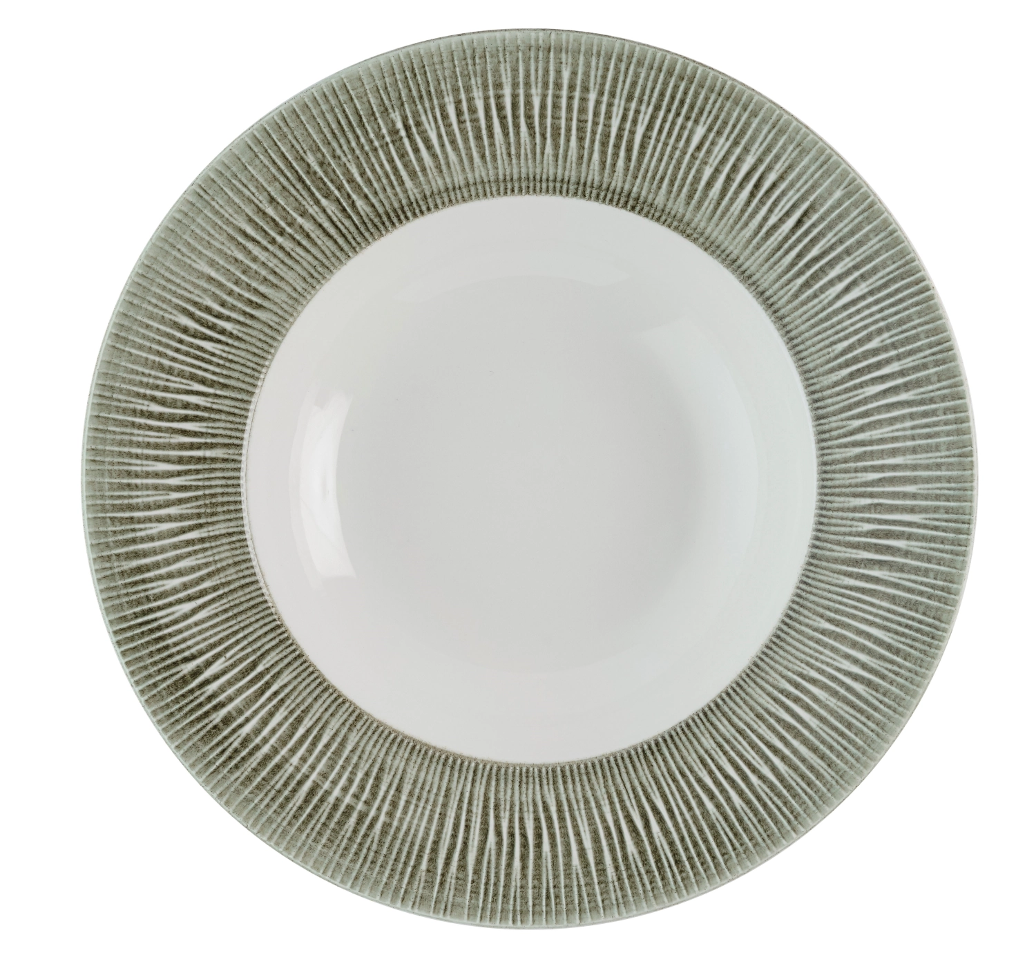 Bamboo Spinwash Alpine Teller tief Fahne breit